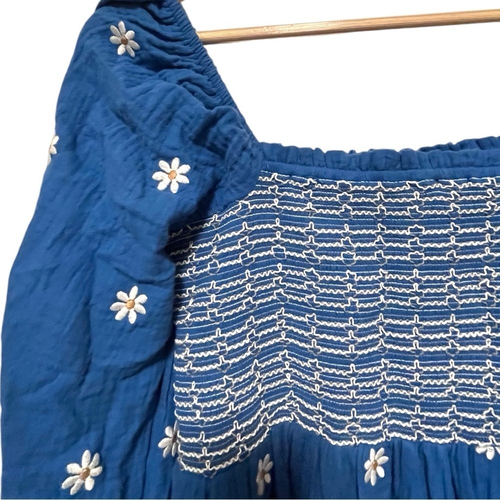 New with Tag R.Vivimos Embroidered Boho Dress - Picture 6 of 14